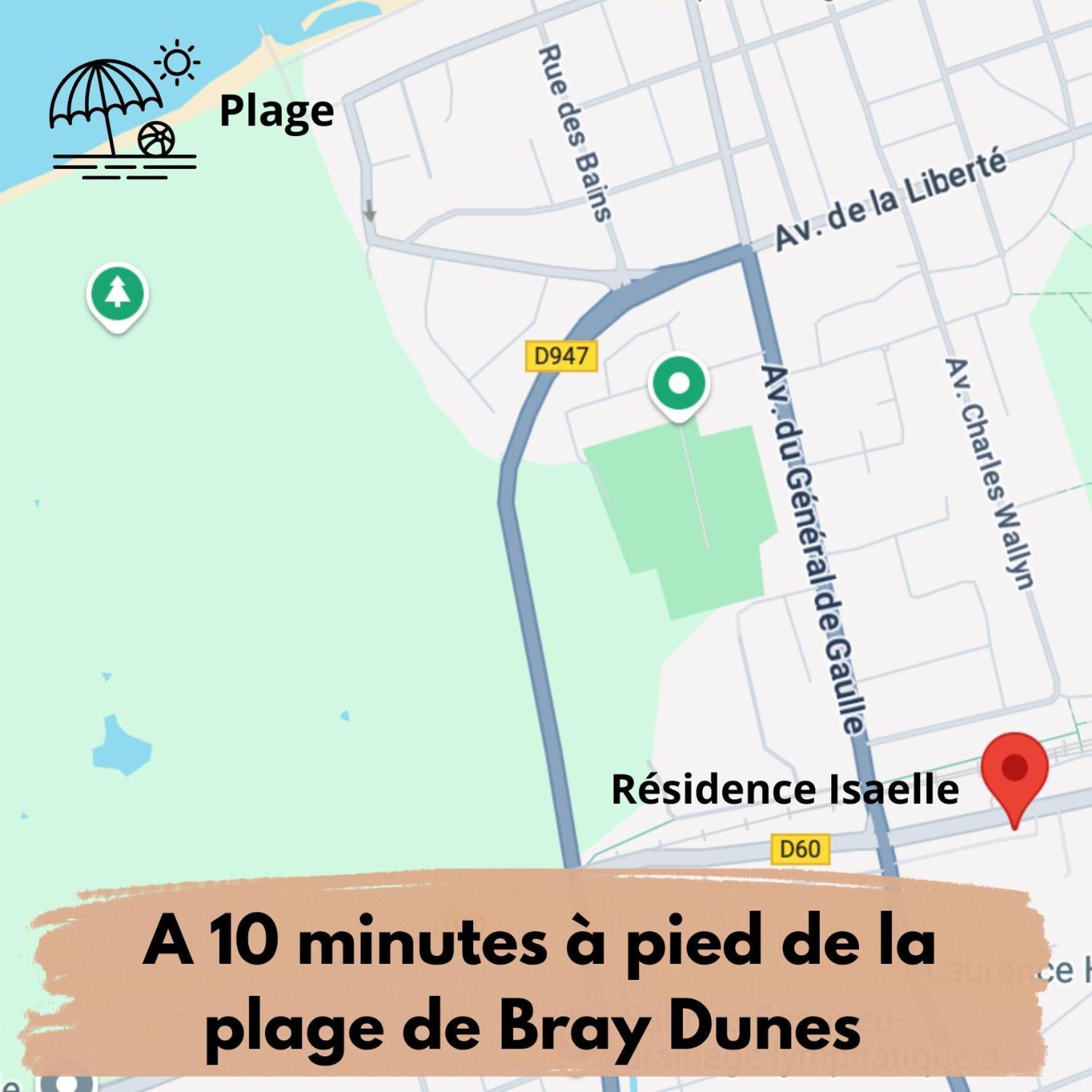 Suite Arthur - Detente & Charme Bray-Dunes Eksteriør bilde